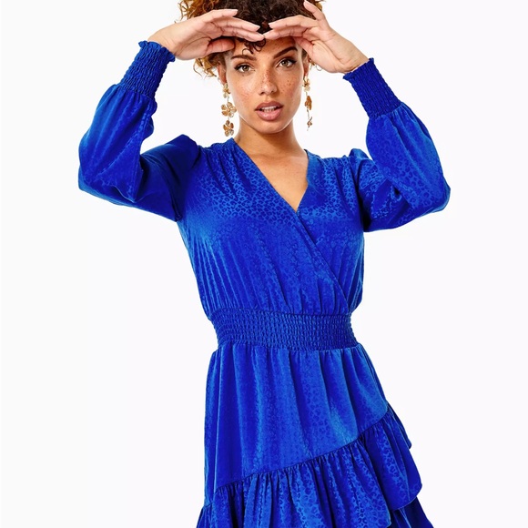 NWT Lilly Pulitzer Cristiana Wrap Dress - Picture 8 of 9